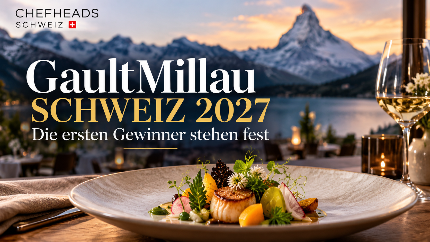 GaultMillau Schweiz 2027: Die Schweizer Gastronomie blickt gespannt auf Montag